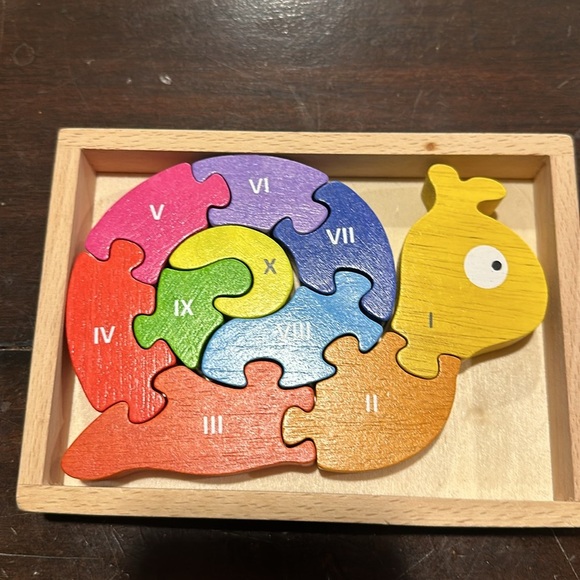 Begin Again Small Number Snail - learning puzzle - Picture 2 of 3